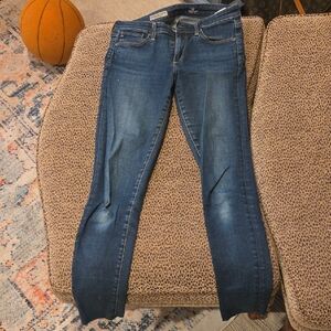 AG Adriano Goldschmied Dark Blue Skinny Jeans